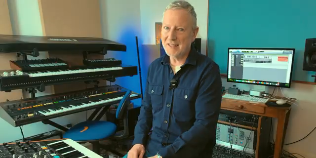 Moog Muse: Matt Johnson’s Keyspace and the Sonic Tides of Analog