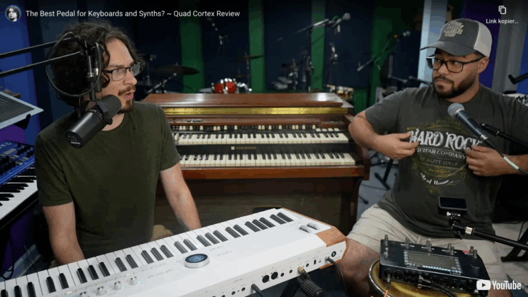 @SamGutman Kicks It with the Quad Cortex