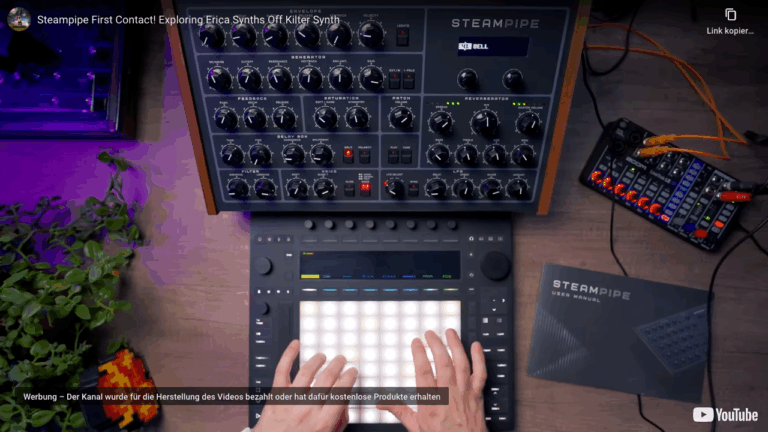 MidlifeSynthesist Explores the Sonic Steam of Erica Synths’ Steampipe