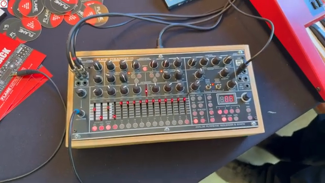 It's possible to use it as a maybe drum sequencer or something.