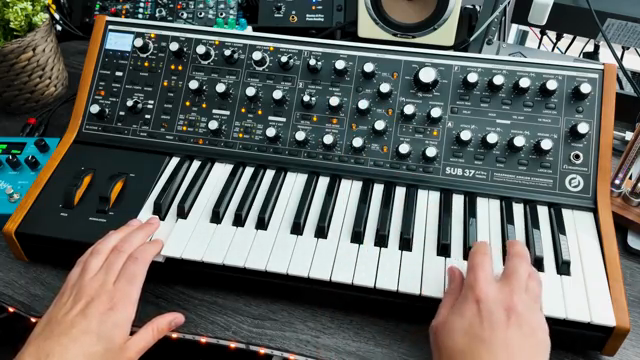 Devin Belanger and the Enduring Melodies of the Moog Sub 37