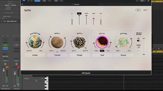 This is like, you've got a whole pedal board full of pedals designed to dirtify and warp your sounds.