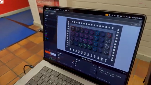 everything is totally generic, so you can switch between any pages or control any scenes as you'd like.