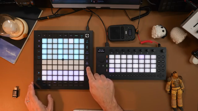 If I move to the next track, which is a bass on Move, let's go ahead and record in this.