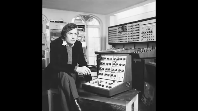 it's also a piece of history because it's one of the only surviving pieces from the EMS Puntney synth labs