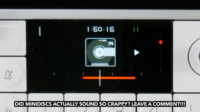 TE is also working hard to make the mini-disc revival a thing.