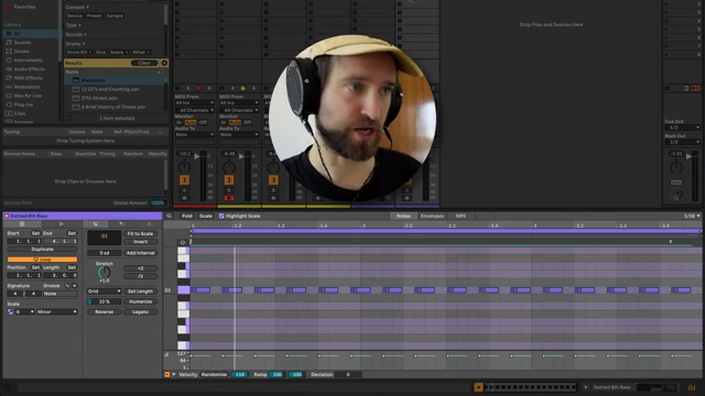 You can play this game of duplicating this again and then basically surprising the listener.