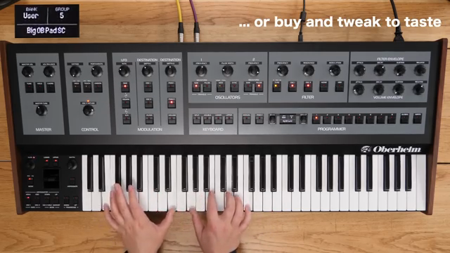 The trick with pads is to have a nice long release.