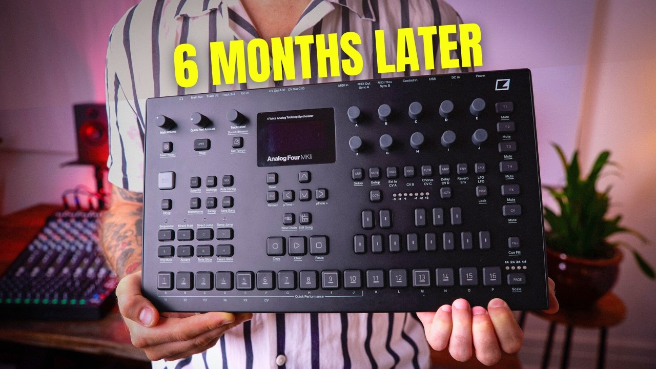 It could also be a combo of a drum machine and a synthesizer and kind of everything in between.