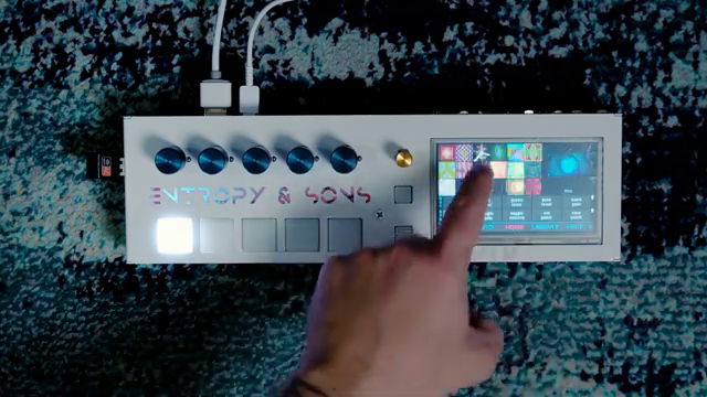 The screen itself is a touchscreen, which I'm usually not a huge fan of but this one feels pretty good to use.