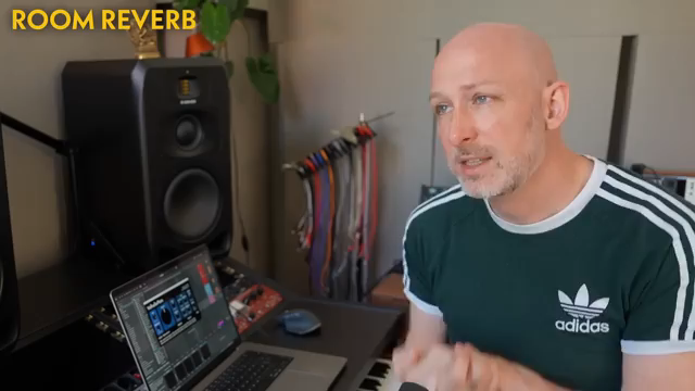 Adding too much reverb can make a sound pushed back and sound blurry.