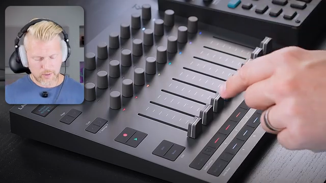 I have every drum mapped to one fader.