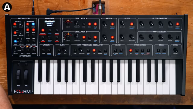 And I've never had a poly aftertouch keyboard before.