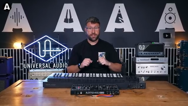 Artemis, very quickly, six-voice analog polysynth, absolutely amazing sounding thing.