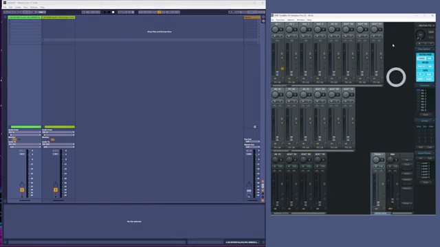in TotalMix we just send the input straight to one of the outputs
