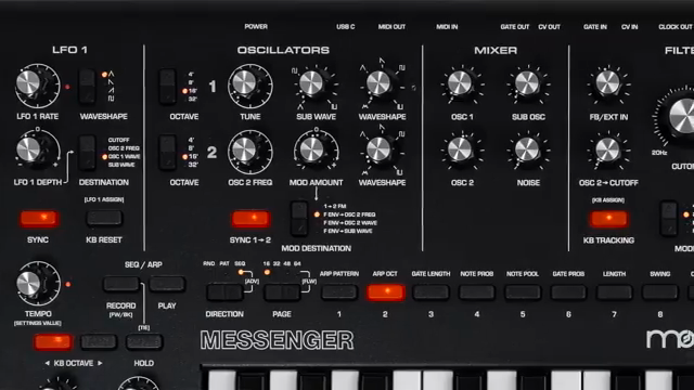 It by no means feels like a budget synth sound-wise. Sounds fat as hell.