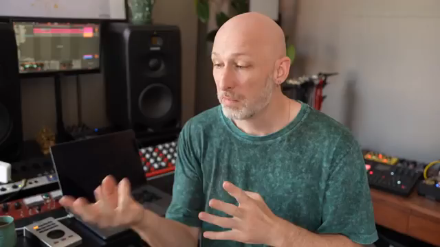 How do you find happy accidents and then capture those happy accidents and curate them in a way that makes sense in your composition?