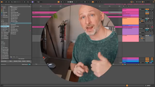 With some simple processes, we can generate endless musical ideas, musical material.