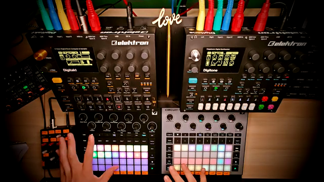 Balancing the volume, especially live, can get messy, you know?