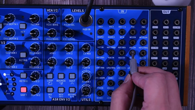 ...maybe you can take a different source, like maybe a different synthesizer, and have it go through the filters.