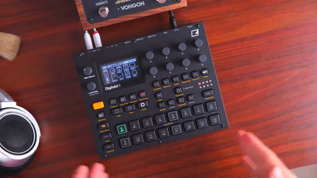The cool thing that I find about the Digitakt too is that it does get complex, but at the same time, it's organized in such a way that it's…