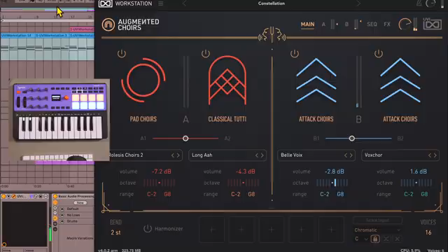 Taetro’s Epic Sonic Weaving with Augmented Choirs