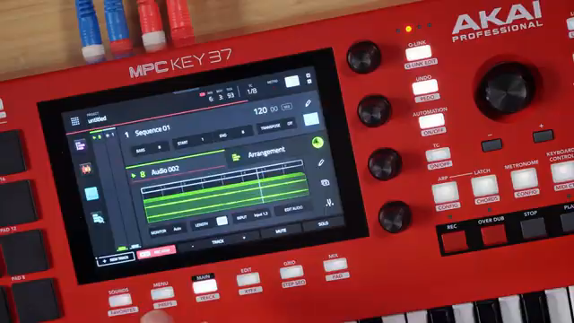 You can actually overdub audio on top of a track.