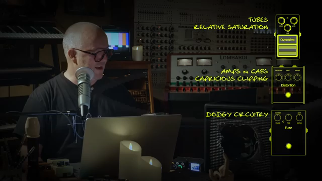 Fuzz is just basically circuitry struggling with what you're putting into it.