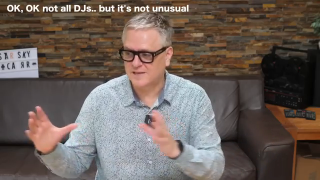 So they're taking a record that's out there, something someone else has created, put it on, listen to it. I want a baseline a bit like that.