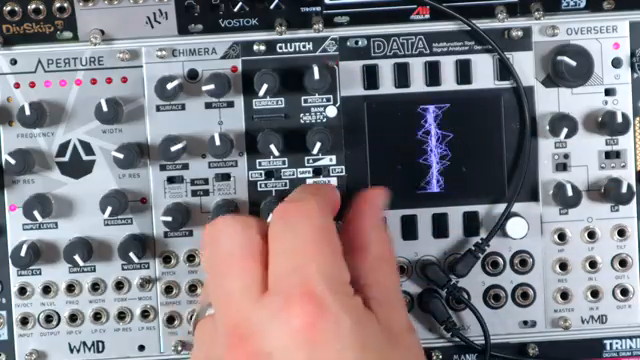 Red is a bitcrush distortion.