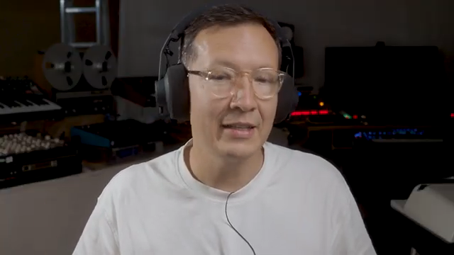 you start out with a very big sound, which is the sound coming off of your oscillator and then you use things like filters and envelopes to…