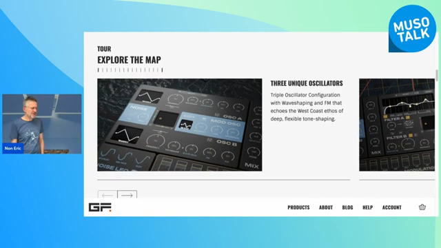 three oscillators that work in this West Coast Style