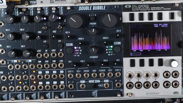 You can really dial in lots of character based around novel controls for feedback and cross modulation.