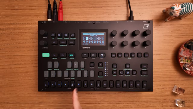 Allowing each step to sound completely different.