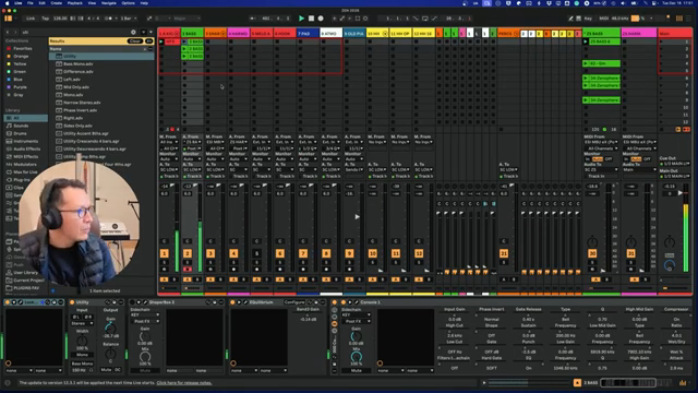 You end up with a repeatable, playable live set or a clip sketch where if you put all your faders to the top, you're going to have a…
