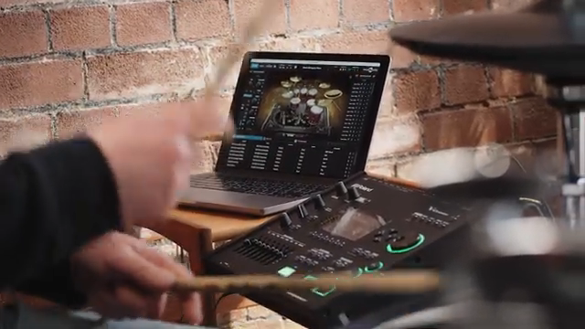 It's possible to use a combination of some wired and some wireless converted pads within a drum set.