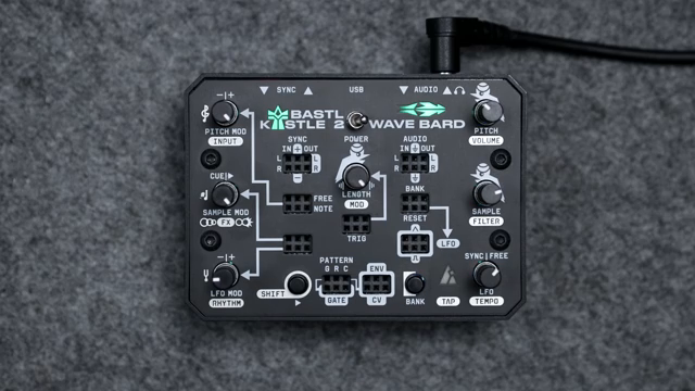 Bastl Instruments Kastle Wave Bard: Patchable Sample Sorcery in Your Pocket