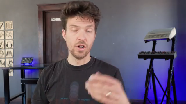 A flock of modulation obscures certain things while letting others emerge, maybe even combining it into something new.