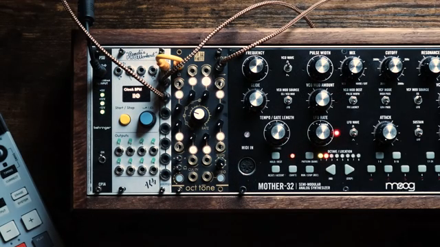 It's probably the closest thing I have to those vintage sequencers.