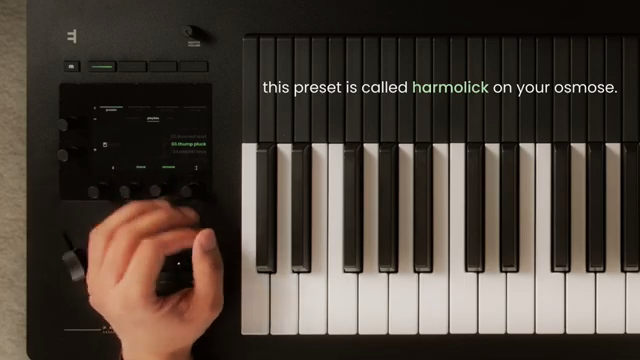 One preset, infinite articulations.