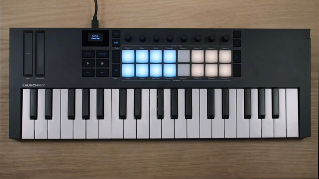 Chord map gives you a grid of eight chords on the blue pads, and you can use adventure and explore to navigate the wide selection of chords…