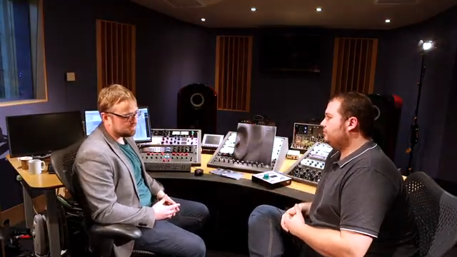 We wanted like a warm, invoking, kind of immersive kind of experience listening to the album sonically, and I think that was the idea…