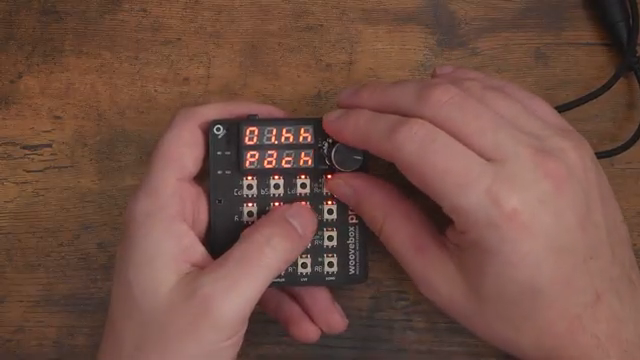 I don't love the hi-hat presets on The Woof Box. They're not my favorite.
