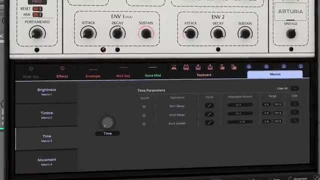 The macro system is intuitive and flexible, making it easy to tweak, automate, or perform your sound live with precision and ease.