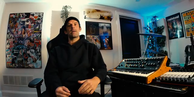 You're almost getting this fluid sequencer, which is changing based on what drums are being hit, what beats are being played, the rhythm.