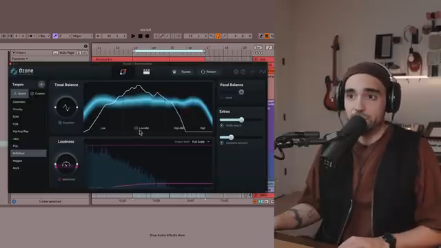 With Ozone Elements we can hone in on so we can see if there's layers of our beat that we actually need to enhance a bit more.