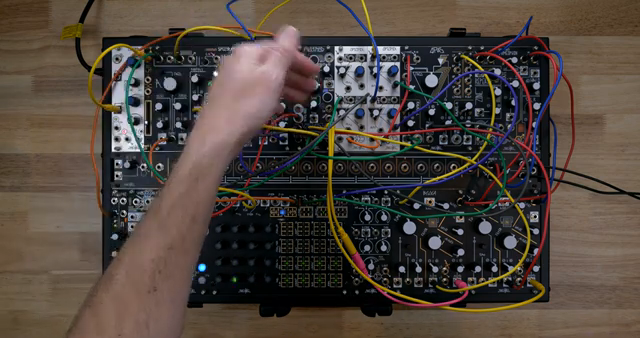 That is the wow and flutter mode when you're processing an extra input.