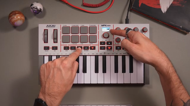 Our clock is now from external. It's coming from Ableton Live, which is why we checked that sync box in the preferences earlier.