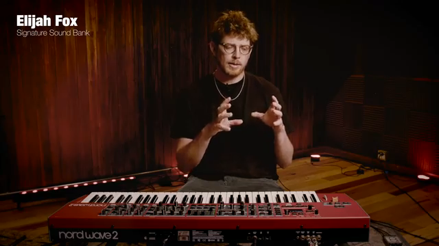 I was basically just thinking of a tone palette that is some of my favorite analog sounding sounds mixed with some sounds inspired by…