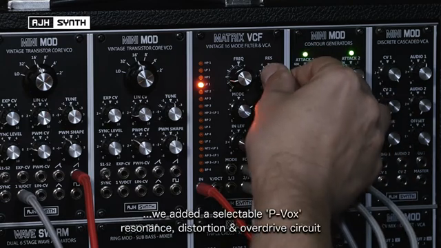 AJH Synth Official’s MATRIX VCF & VCA: Vintage Filter Versatility for the Modern Eurorack